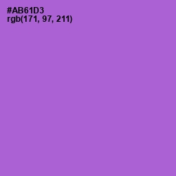 #AB61D3 - Lavender Color Image