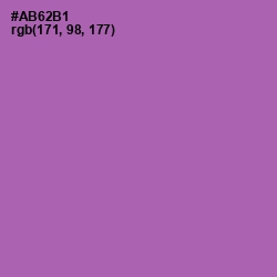 #AB62B1 - Wisteria Color Image