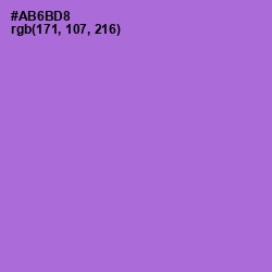 #AB6BD8 - Lavender Color Image