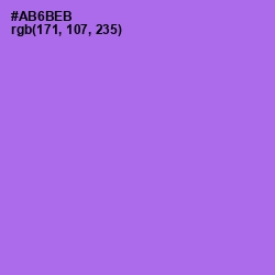 #AB6BEB - Lavender Color Image