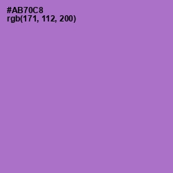 #AB70C8 - Lavender Color Image