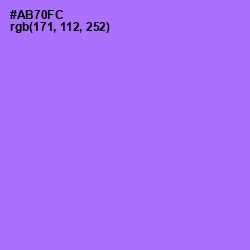 #AB70FC - Lavender Color Image