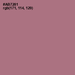 #AB7281 - Turkish Rose Color Image