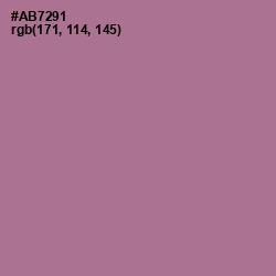 #AB7291 - Turkish Rose Color Image