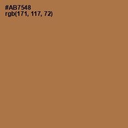 #AB7548 - Santa Fe Color Image