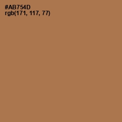 #AB754D - Santa Fe Color Image