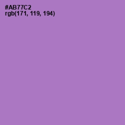 #AB77C2 - Lavender Color Image