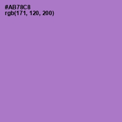 #AB78C8 - Lavender Color Image