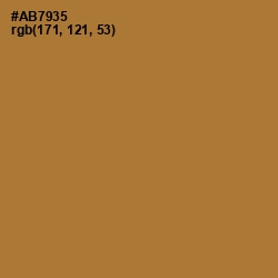 #AB7935 - Copper Color Image