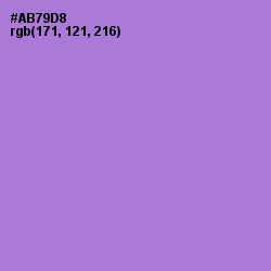 #AB79D8 - Lavender Color Image