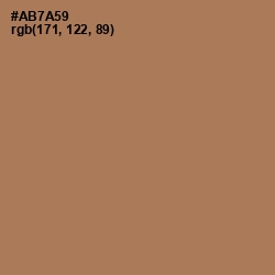 #AB7A59 - Santa Fe Color Image