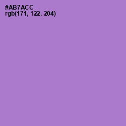 #AB7ACC - Lavender Color Image