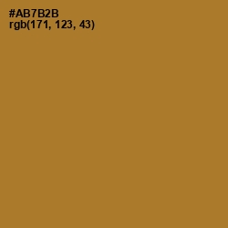 #AB7B2B - Copper Color Image