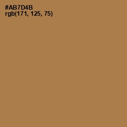 #AB7D4B - Santa Fe Color Image