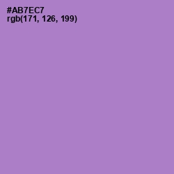 #AB7EC7 - Lavender Color Image