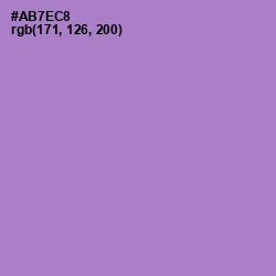 #AB7EC8 - Lavender Color Image