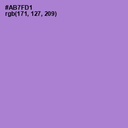 #AB7FD1 - Lavender Color Image