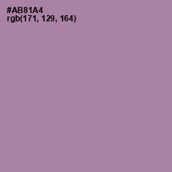 #AB81A4 - Amethyst Smoke Color Image