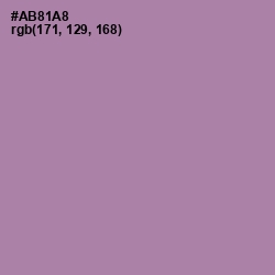 #AB81A8 - Amethyst Smoke Color Image