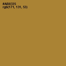 #AB8335 - Luxor Gold Color Image
