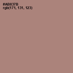#AB837B - Pharlap Color Image