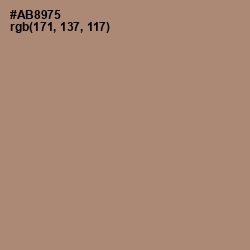 #AB8975 - Pharlap Color Image