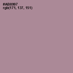 #AB8997 - Bouquet Color Image