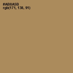 #AB8A5B - Muesli Color Image
