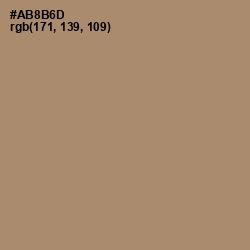 #AB8B6D - Sandal Color Image