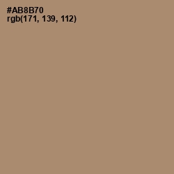 #AB8B70 - Pharlap Color Image