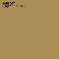 #AB8D57 - Limed Oak Color Image