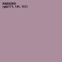 #AB8D9D - Bouquet Color Image