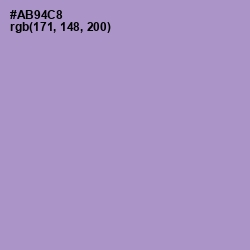 #AB94C8 - East Side Color Image