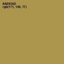 #AB954D - Limed Oak Color Image