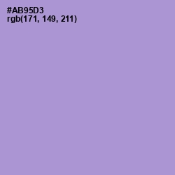 #AB95D3 - East Side Color Image