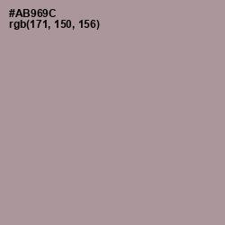 #AB969C - Dusty Gray Color Image