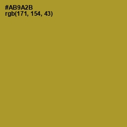 #AB9A2B - Lemon Ginger Color Image