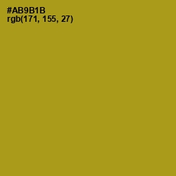 #AB9B1B - Lucky Color Image