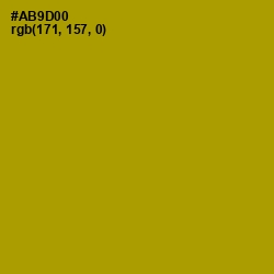 #AB9D00 - Lucky Color Image