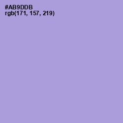 #AB9DDB - East Side Color Image