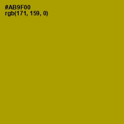 #AB9F00 - Lucky Color Image