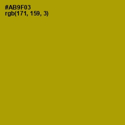 #AB9F03 - Lucky Color Image