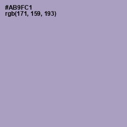 #AB9FC1 - East Side Color Image