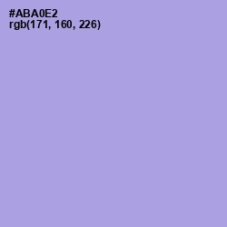 #ABA0E2 - Biloba Flower Color Image