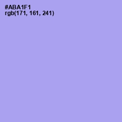 #ABA1F1 - Biloba Flower Color Image