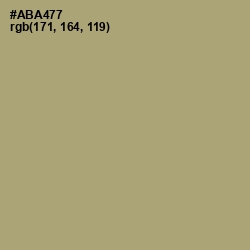 #ABA477 - Mongoose Color Image