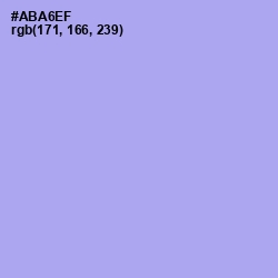 #ABA6EF - Biloba Flower Color Image