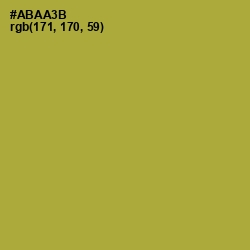 #ABAA3B - Lemon Ginger Color Image