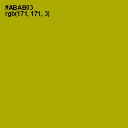 #ABAB03 - Sahara Color Image