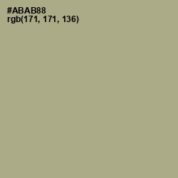 #ABAB88 - Locust Color Image
